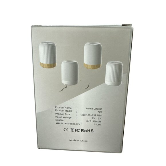Essential Oil Diffuser for Bedroom, Quiet Humidifiers for Home, 250ML Small Arom - Picture 3 of 4